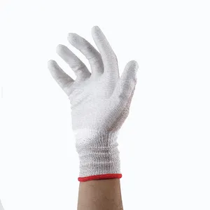 Cut-C Resistance Basalt Fiber PU Industrial Cut Resistant Nitrile Coated Anti-Cut Glove