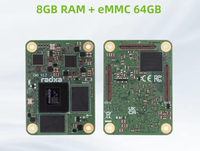 Carte de développement Radxa CM5 avec processeur RK3588S2 Octa-Core, emballage en boîte de marque DALUMAK, interface USB, compatible avec les kits Raspberry