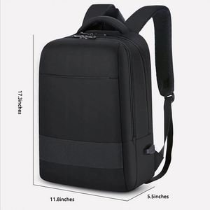 Mochila de Viaje para Portátil de Negocios de Buena Calidad Directamente de Fábrica con Puerto de Carga USB - Product Image 6