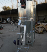 Nouvelle machine à granulés d'aliments verticaux pour animaux d'élevage, haute productivité, pour la fabrication d'aliments pour volailles à base de soja, broyeur en alliage, automatique