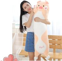 BSCI CE logo Design 30 + Styles En Peluche Long Oreiller Personnalisé Peluche Jouet Animaux En Peluche Fabricant en Haute
