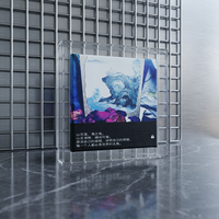 Peinture Zen Asiatique, Esthétique d'Intérieur, Nouvelle Artisanat Chinois Peint à la Main, Réflexions sur la Littérature Chinoise Originale, Impression UV