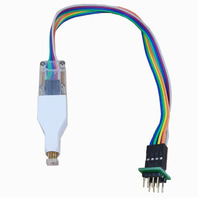 Clip de programación SOP8, cable de programación BIOS en circuito, lectura/escritura flash, clip de prueba SOIC8 con pines de resorte, programación integrada