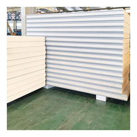 Panneaux sandwich isolants en PU pour murs et sols de chambre froide, écologiques et ignifuges, prix usine, pour atelier