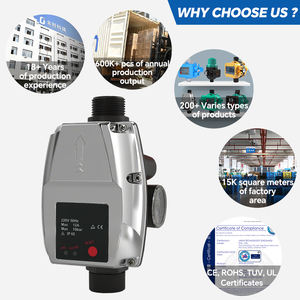 Soyue สวิตช์แรงดันอัตโนมัติ PS-06 DPDT 16A 230V IP65สำหรับปั๊มหมุนเวียน (สื่อน้ำ) - Product Image 4