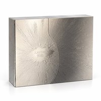 Porte-documents rigides de luxe personnalisés à double porte magnétique avec insert en EVA recouvert de velours, finition gaufrée UV inversée, portables et écologiques