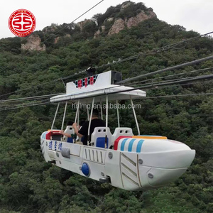 Fabricación profesional Amusement Ropeway Wheel Boat Aerial Ropeway Cableways Airship Production Safe Cableway Spacecraft - Product Image 3