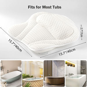 <span class=keywords><strong>Coussin</strong></span> de <span class=keywords><strong>baignoire</strong></span> de luxe antidérapant, pour votre tête et le cou, ce <span class=keywords><strong>coussin</strong></span> de Spa, disponible en 6 tailles Extra Large, Anti-moule et étanche - Product Image 6