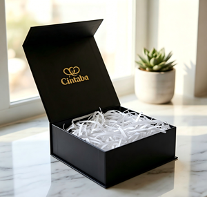 Boîte-cadeau de luxe de la marque <span class=keywords><strong>Alba</strong></span>, emballage haut de gamme, boîte en papier rigide personnalisée avec fermeture magnétique, impression quadricolore et doublure en satin - Product Image 1