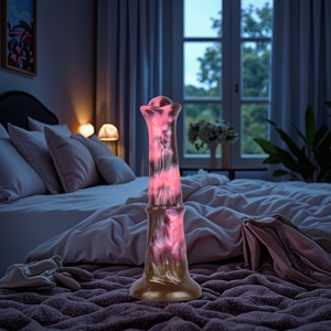 Animal Fantasy Horse Shaped Liquid Silicone PVC <b>Dildo</b> Long Soft Penis Sex Toy for Woman Man Couple for Vagina Massage Anal Plug - Product Image 3