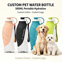 Bouteille d'eau pour animaux de compagnie de marque Super Design, distributeur d'eau portable pour animaux de compagnie avec distributeur d'eau pour animaux de compagnie, marche en plein air