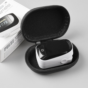 Finger clip pulse oximeter storage bag, portable <b>small</b> cloth bag, cross-border gift <b>box</b>, zippered bag - Product Image 1