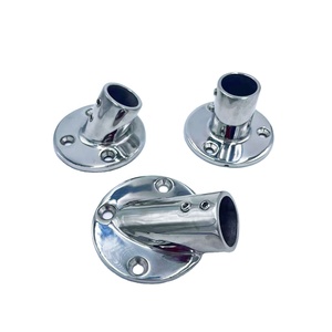 Nouveaux accessoires marins YUMETAL en acier inoxydable 316, raccords de main courante à base ronde, 30, 45, 60, 90 degrés, accessoires pour bateaux - Product Image 1