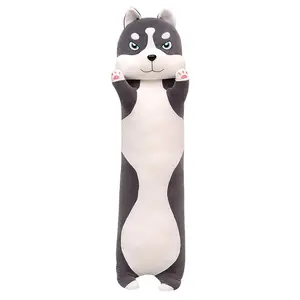 TYP3439 Mainan Boneka Anjing Lembut Tahan Lama Hewan Peliharaan Boneka Boneka Mainan Anjing Husky