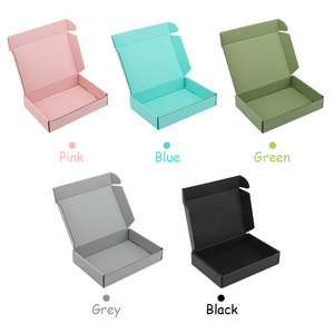 Fabricante caja de papel Kraft envío embalaje regalo carpeta cartón papel logotipo personalizado impresión a granel barato marrón - Product Image 2