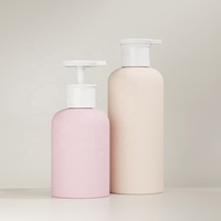 Flacon de lavage corporel en plastique PET de 550ml Bouteille de lotion pour bébé de 300ml Conteneur de gel douche et de soin des cheveux de 400ml Bouteilles de shampooing de 450ml 800ml