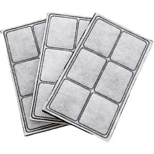 Filtros de repuesto de carbono Premium HYRA <span class=keywords><strong>Drinkwell</strong></span> filtros de <span class=keywords><strong>fuente</strong></span> de agua para perros y <span class=keywords><strong>gatos</strong></span> paquete de 3 negro/blanco - Product Image 1