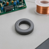 Noyau en poudre d'alliage fer-nickel à flux élevé sur mesure, à délai de livraison rapide, magnétique souple, pour l'électronique