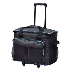Échantillon gratuit : Sac de transport à roulettes robuste avec poignées et bandoulière, compatible avec un étui pour machine à coudre sur roulettes - Product Image 4