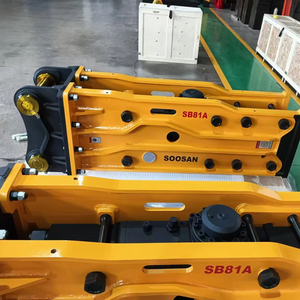เครื่องขุดเบรกไฮดรอลิก SB แบบ81A ด้านบนพร้อมสิ่ว140มม. สำหรับรถขุดขนาด18-26ตัน - Product Image 1