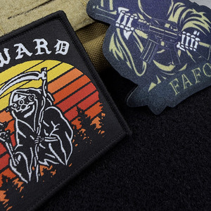 Parches Personalizados de PVC Ecológico FOG Forward Devil Reaper para Mochila, con Gancho y Bucle, Apliques para Brazalete, Uso en Exteriores - Product Image 5