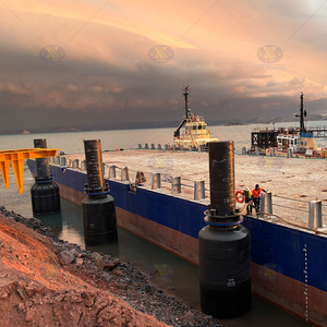 Hiệu suất tuyệt vời EVA Donut Fender với ma sát thấp uhmw PE Pad cho vùng thủy triều berthing sản phẩm cao su - Product Image 1