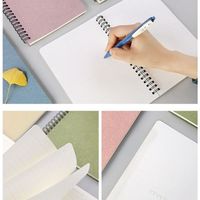 Cuaderno Personalizado con Espiral, Cubierta de Cuero/PVC, Agenda Escolar, Libro de Ejercicios Personalizado A5, Bloc de Notas con Logotipo, Uso Promocional