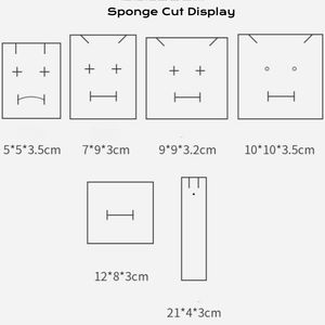 Boîte cadeau en carton recyclable de haute qualité pour bijoux avec doublure en éponge, boîtes à tiroir coulissantes en papier kraft personnalisées de petite taille - Product Image 6