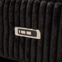 Fauteuil inclinable électrique en tissu technique avec fonctions de massage et de chauffage, design moderne, pour hôtel et villa, salon