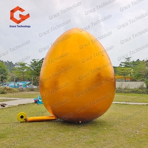 Huevos Dorados Inflables Personalizados, Huevo de Oro Gigante Inflable, Huevos Inflables de la Suerte para el Festival de Pascua - Product Image 5
