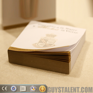 Professionale personalizzato stampato disegno riservato promozionale di carta scuola società sticky note book pad con voi logo - Product Image 1
