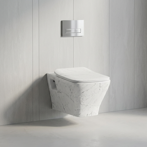 En gros WC monobloc en céramique, cuvette de toilette design à chasse directe pour villa et lavabo - Product Image 2