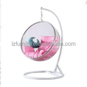 Sillón Colgante Esférico de Acrílico Transparente con Diseño Americano para el Hogar, Hamaca, Cesta Colgante, Columpio, Espacio Semiesférico - Product Image 3