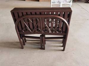 Iron <b>Bed</b> Wholesale <b>Foldable</b> Single <b>Bed</b> <b>Frame</b> Bedroom Furniture <b>Foldable</b> <b>Beds</b> for Adults - Product Image 5