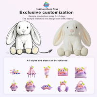 Adorables jouets en peluche personnalisés, jouets à longues oreilles, lapin de Pâques pour célébrations festives, jouet en peluche pour cadeaux et décoration