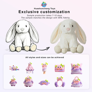 Adorabili Giocattoli Morbidi Personalizzati, Coniglietti dalle Orecchie Lunghe, <span class=keywords><strong>Peluche</strong></span> per Celebrazioni Pasquali, Regali e Decorazioni - Product Image 2