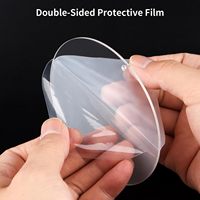 24 disques ronds en acrylique transparents de 2 mm d'épaisseur, de 2 à 4 pouces, avec trou, pour artisanat, pendentifs de porte-clés, décorations de Noël