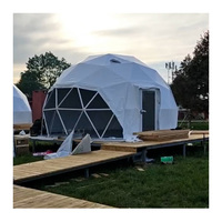 Tente dôme de luxe pour glamping, hôtel, imperméable, structure en acier, quatre saisons, lodge dôme personnalisé pour complexe touristique et camping de vacances