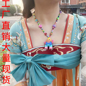 Collar con Colgante de Monstruo de Dibujos Animados, Colgantes Temáticos de Aleación de Zinc para Mujer, Accesorio de Moda, Origen Yiwu - Product Image 1