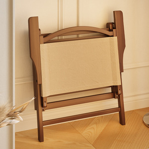 محمول مع كرسي مريح مسند ظهر موديل جديد شائع لتناول الطعام في المنزل والتخييم في الصيف مصنوع من الخيزران - Product Image 3