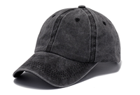 Casquette de baseball classique sportive à drapeau américain, 100 % coton, délavée, avec lettres brodées en 3D – Unisexe et ajustable, best-seller