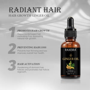 Miglior Private Label siero Anti perdita <span class=keywords><strong>di</strong></span> capelli zenzero crescita olio ricrescita cura riparazione ricrescita rapida crescita 7 giorni zenzero olio per capelli - Product Image 3