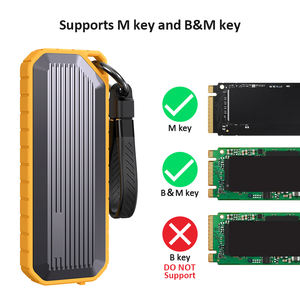 Carcasa para SSD Colorii MC10 <span class=keywords><strong>M</strong></span>.2 IP65 10Gbps PCIE 2 Carriles SATA (NVME y ATA) - Product Image 3