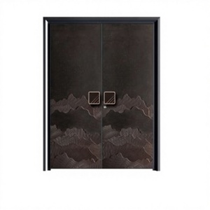 Puerta de Aluminio Fundido <span class=keywords><strong>Carmen</strong></span>, Robusta y Resistente, con Textura Elegante y Aislamiento Acústico Confiable - Product Image 5