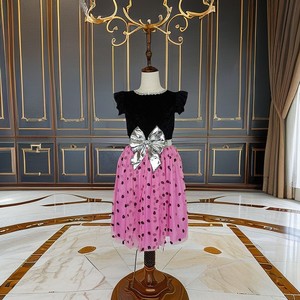 Vestido tutú para niñas, vestido de Minnie <span class=keywords><strong>Mickey</strong></span> para niños, disfraz de dibujos animados, ropa de fiesta de cumpleaños de Navidad para niños - Product Image 4