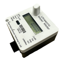 Medidor de Agua Digital Inteligente de Alta Precisión DN20, Comunicación Modbus LoraWAN por Cable, Cuerpo de Plástico, Medidor de Agua Ultrasónico