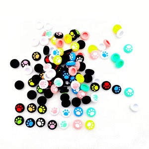 Nuevos productos <span class=keywords><strong>Animal</strong></span> <span class=keywords><strong>Crossing</strong></span> Silicon Controller Grips Silicon Thumb Stick Grip para Nintondo Switch Accesorios - Product Image 1