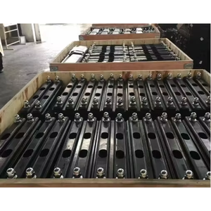 Đường ray cho mini 800mm 300x52.5x78 302.5 lắp ráp bánh xe 180 72 hanix máy xúc cao su theo dõi Pad - Product Image 6