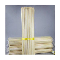 Brochettes de bambou pour apéritifs brochettes de fruits 3mm minces et longs en bois pour barbecue