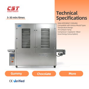 Nuova Macchina Industriale per Tunnel di Raffreddamento, Macchina per Caramelle Gommose, Linea di Produzione Manuale per Caramelle Dure, <span class=keywords><strong>Macchine</strong></span> per Snack, Attrezzature Globali per Confetteria - Product Image 4
